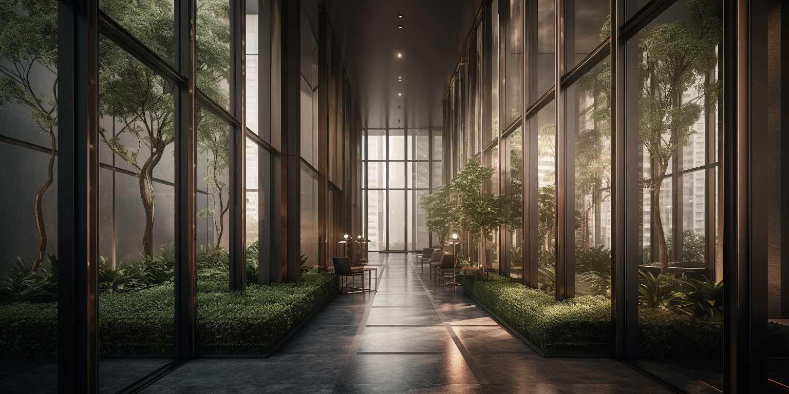 Illustration of Sustainable Green Condo Investments With High Penthouse Resale Value And Cash Flows